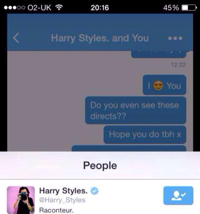 ONTHEROADAGAlN's tweet photo. ¡DM HARRY! Los primero 75 en dar RT y SEGUIR @NiallSpanish serán AGREGADOS #WeSupportBriana #MTVHottest One Direction http://t.co/QHTcqtb3Co
