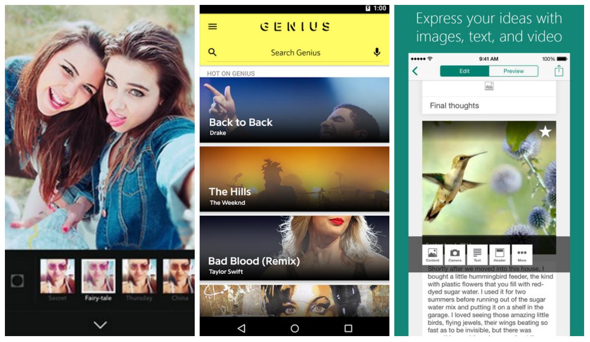 Our favorite Android, iOS and Windows Phone apps of the week: