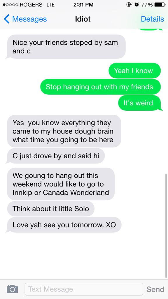 SarahSolonik's tweet photo. You guys need to stop hanging out with my dad... Fucking weirdos. @celestecardy @SamiNormanB http://t.co/r1C5ejWagf