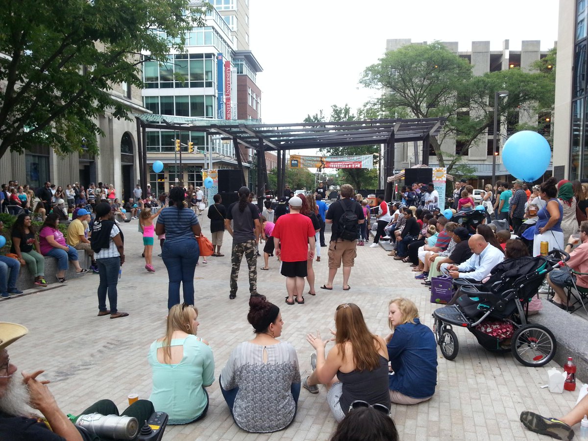 IthacaCommons's tweet image. Oh just a couple hundred fans w/ Gunpoets @ Bernie Milton Pav #twithaca