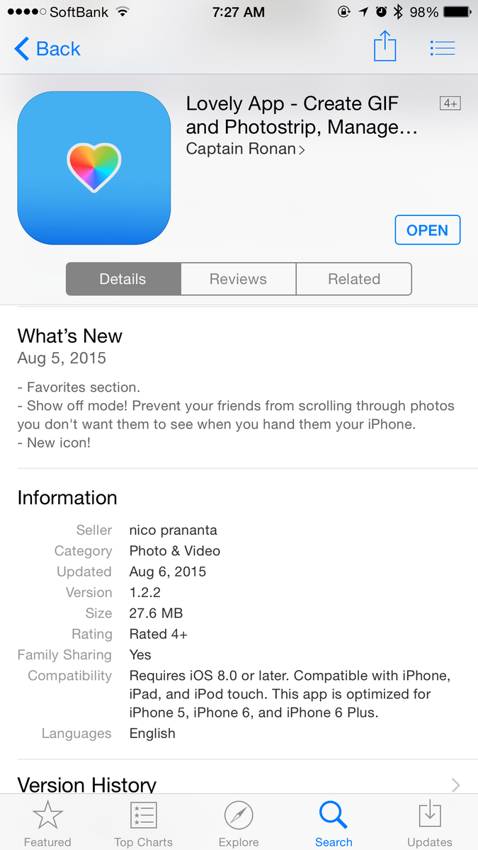 Lovely App tweet media