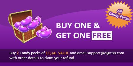 carnivalslots's tweet image. The Great Weekend 1+1 Candy Pack #Sale is ON! Hurry, Only 50 Left!
#offer #androidgame bit.ly/cslots_gp_tw