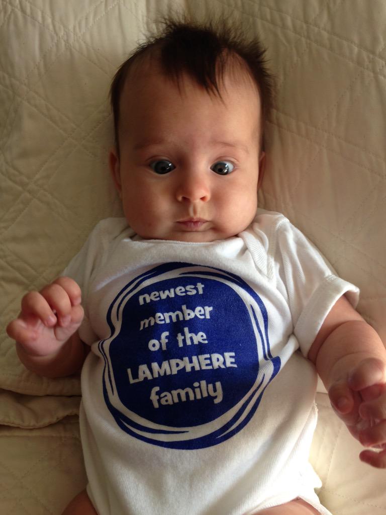 Kennedy is ready for back to school!  #wearelamphere #simondsuperstar