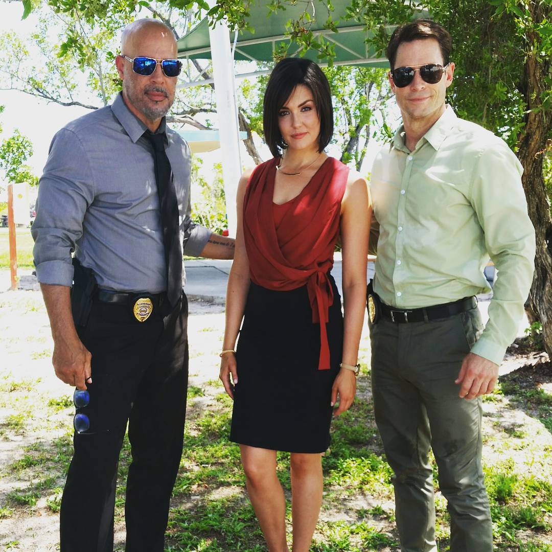 TaylorColeORG's tweet photo. #Taylorcole and #davidmackey on set filming in #miami from esecubanito on IG. (@taylorcole) http://t.co/Ikv9rf6A50