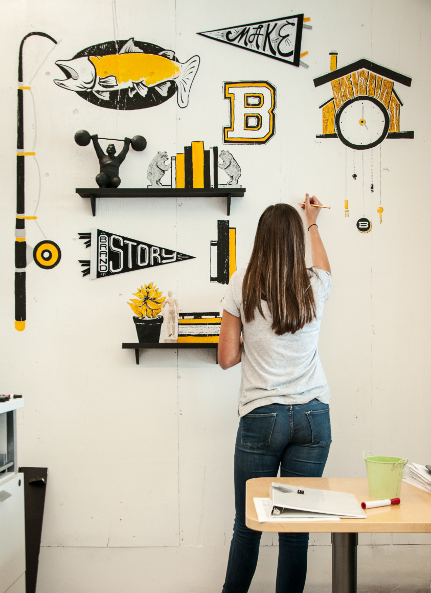 BlacktopCreativ's tweet photo. Love that new Blacktop Mural smell. #BCurious http://t.co/HIy76pwrgN