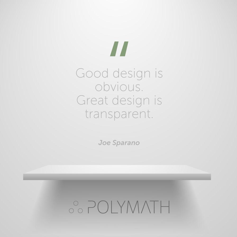 Polymathio's tweet image. History proves that trends come and go. But, great design transcends the barriers of time and place.