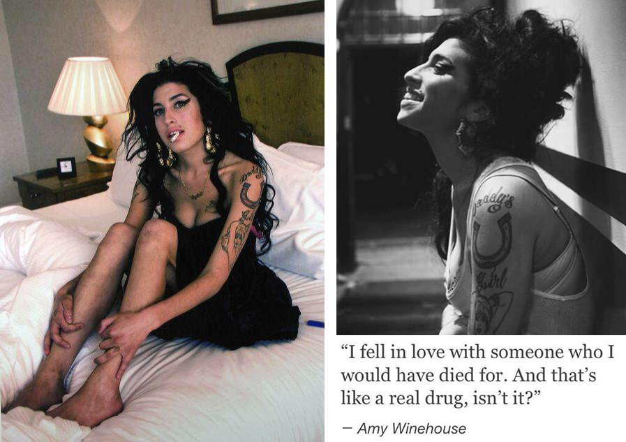 Amy Winehouse. 