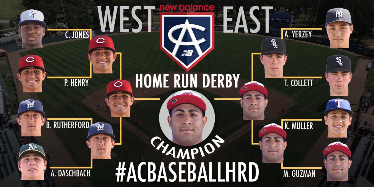 Congratulations to Max Guzman, the 2015 #ACBaseballHRD Champion!