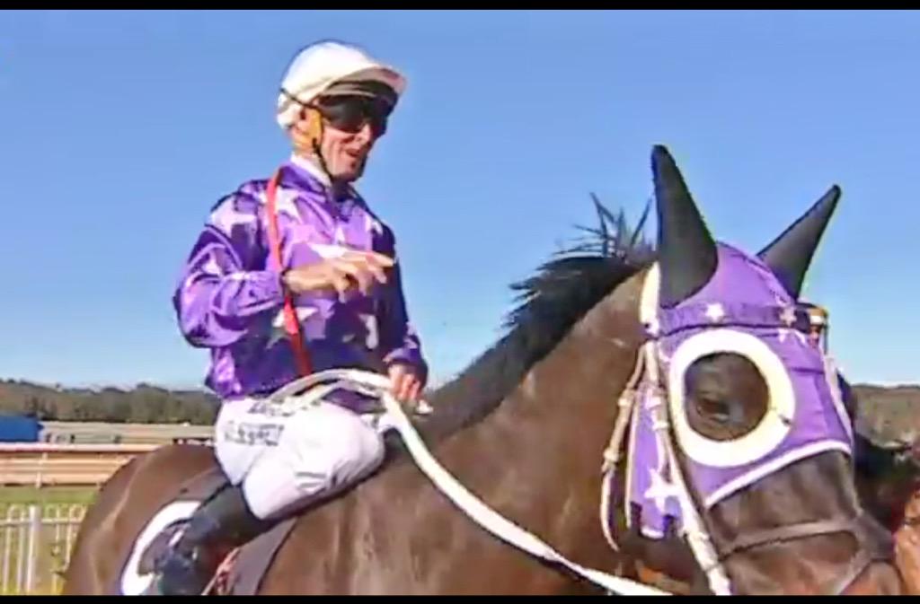 StarTbreds's tweet image. What a win by 3yo gelding SPIRITOS @WyongRaceClub...running home in spectacular fashion #lasttofirst