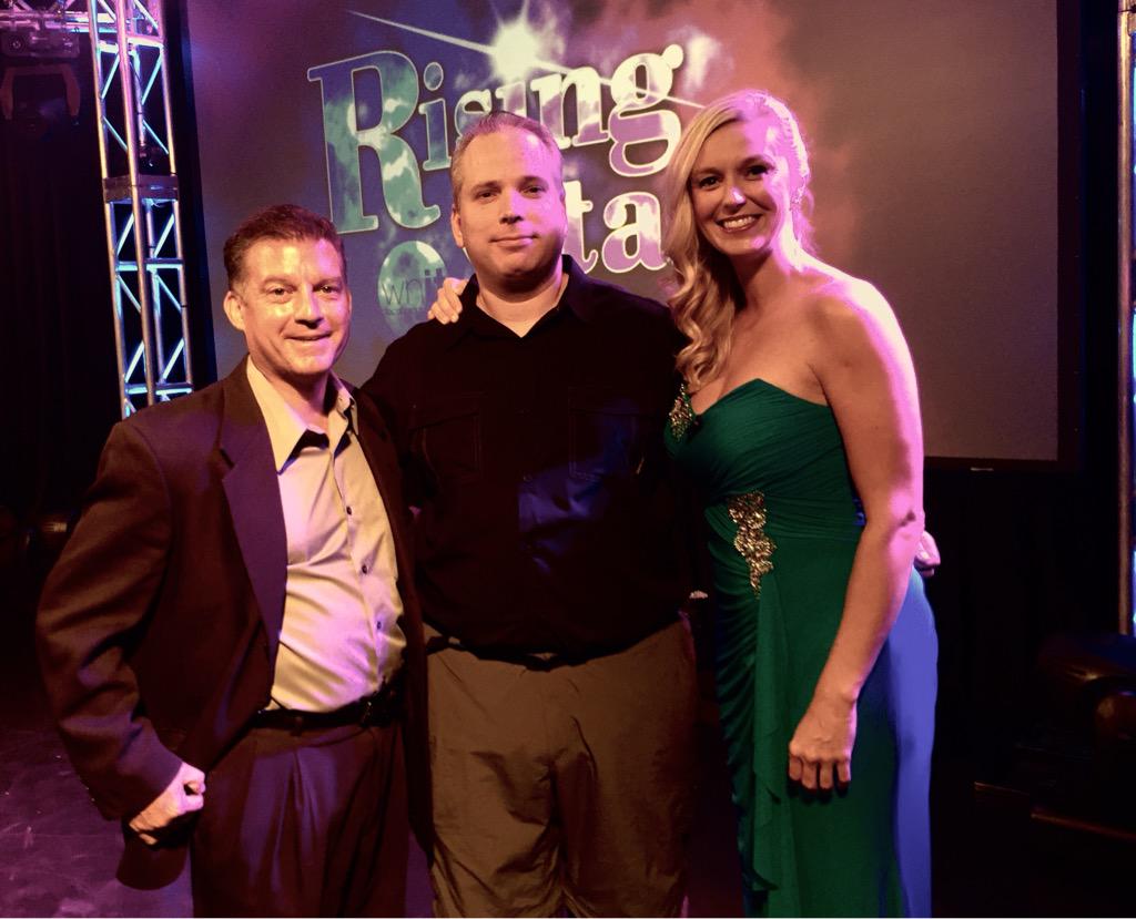 LastReplicator's tweet image. Working again this week with 2 great TV professionals, @markdwytz and @AlliHayesSports. As nice off the air as on.