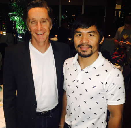 #PUSO19 Our President Sean Nicholls and <a href="/MannyPacquiao/">Manny Pacquiao</a> fighting for the 2019 FIBA World Cup! goo.gl/JIs0p6