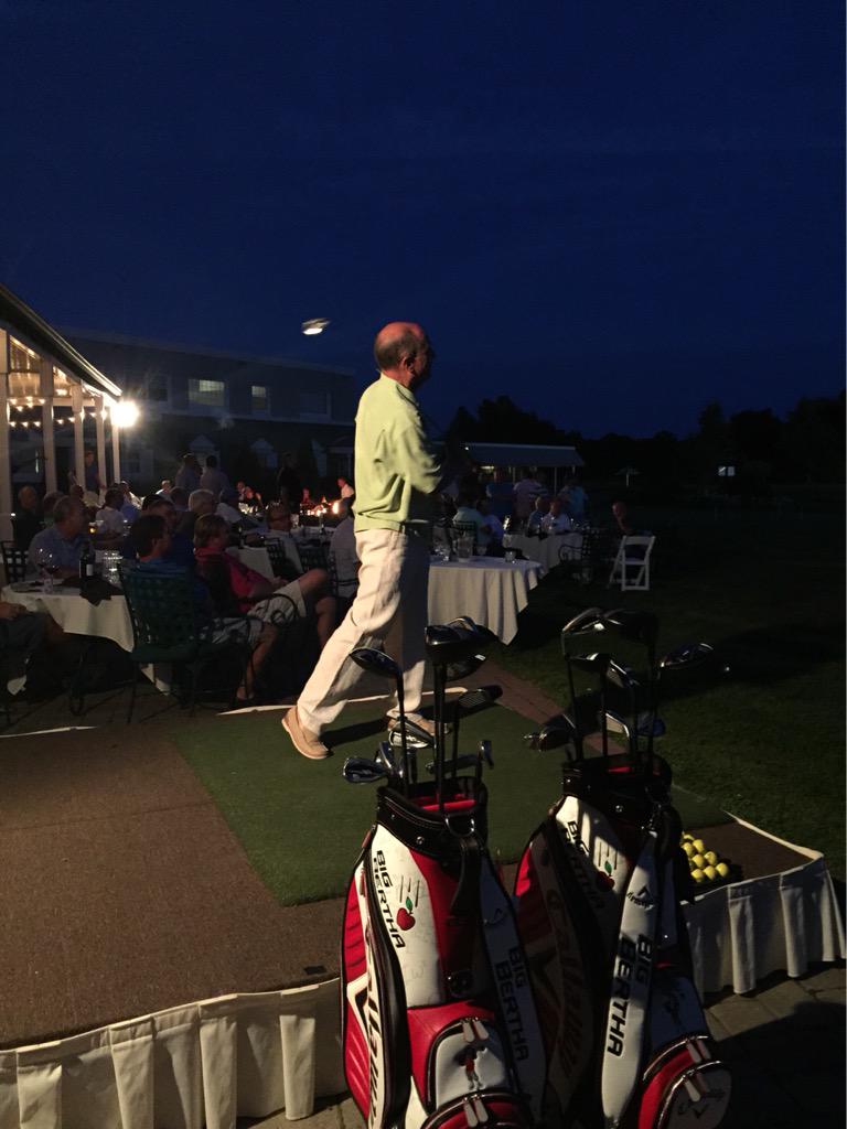 SchafferBrian's tweet image. Day 1 of the member/guest and yes some one hit it.  #doinglaundry #AlpineMG @AlpineRI #troon #WeAreTroon @BeierPGA