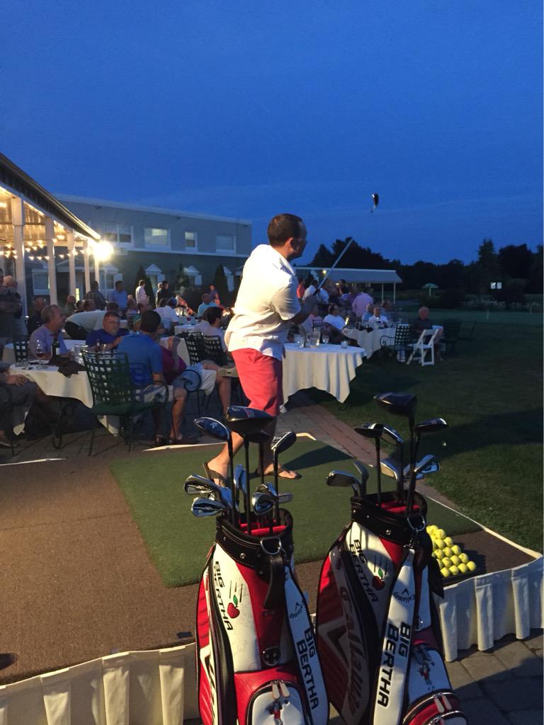 SchafferBrian's tweet image. Day 1 of the member/guest and yes some one hit it.  #doinglaundry #AlpineMG @AlpineRI #troon #WeAreTroon @BeierPGA