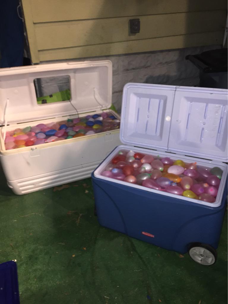 Kash_Calderon's tweet image. THIS IS HAPPENING! This is like just 2% of what we have...  #Kashproject #waterballoonfight