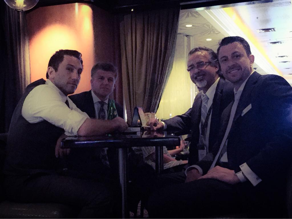 After an 11 hour day working the booth at the #WeRise convention for #WFG... Now the real work starts #drinking