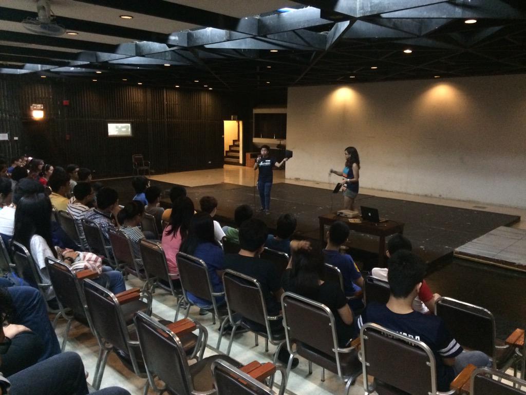 AteneoMISA's tweet photo. Welcome lost boys & girls to Aeonian: Jumpstart 2015! #MISAeonian #Jumpstart2015 http://t.co/nJoqUUHS5B