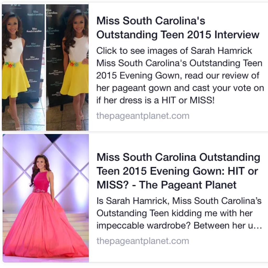 SarahAHamrick's tweet photo. Featured on the "hit" list twice now on Pageant Planet! ✌ #goodstyling http://t.co/dFom8TdXwc
