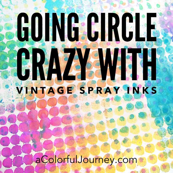 CarolynDube1's tweet image. Vintage..dare I say antique #sprayinks!  Enjoy the #video of the #stencil #pattern making play bit.ly/1M9cpdf