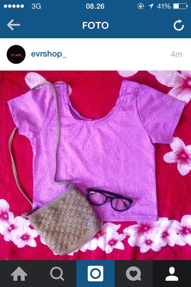 EVRshop's tweet photo. -Tshirt crop 35k (secondstuff)
- Tas rajut asli bali 25k (secondstuff)
-Sunglasses arimate 25k (new)
barter 50k http://t.co/LCFTsU0qB0