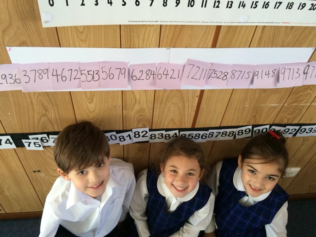 Kate_Mulkern's tweet image. Ordering 4-digit numbers #numeracynow #emumaths