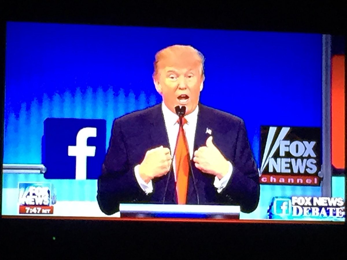 Fox needs a new production designer.  Anyone else see the F Fox News?