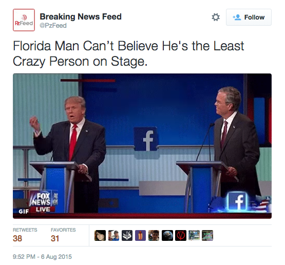 _FloridaMan's tweet photo. Hey @pzfeed. Please go fuck yourself you tweet-stealing cum drinkers. http://t.co/eKLTr2FHOS