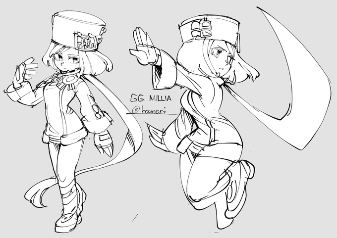 お絵描き:GG ミリア 