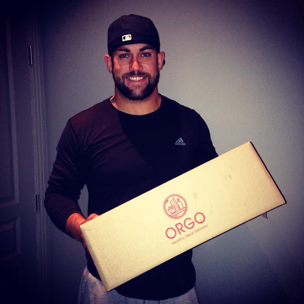 Orgo_Delivery's tweet photo. Meet Orgo Ambassador Ryan King from the Edmonton Eskimos!  He can't get enough of his Orgo meals! Good luck 2night! http://t.co/nDa2J6yT2M