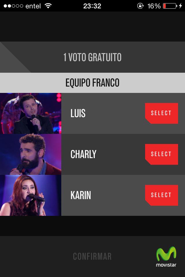 Qué onda la aplicación?? <a href="/TheVoiceChile/">#TheVoiceChile</a> <a href="/TheVoiceChile/">#TheVoiceChile</a>
