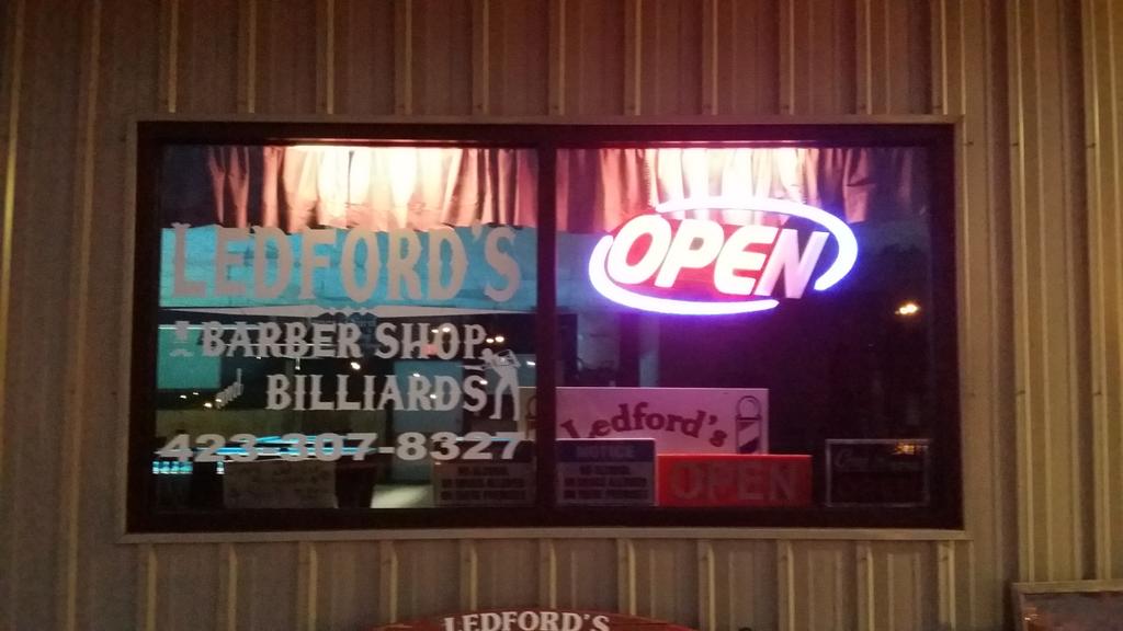 Ledfordbilliard's tweet photo. Ledford's Barber Shop &amp; Billiards 408 North Liberty Hill Rd Morristown Tn 37814 Call  423-307-8327 Friday 10am-12pm http://t.co/PTcq1DStFY
