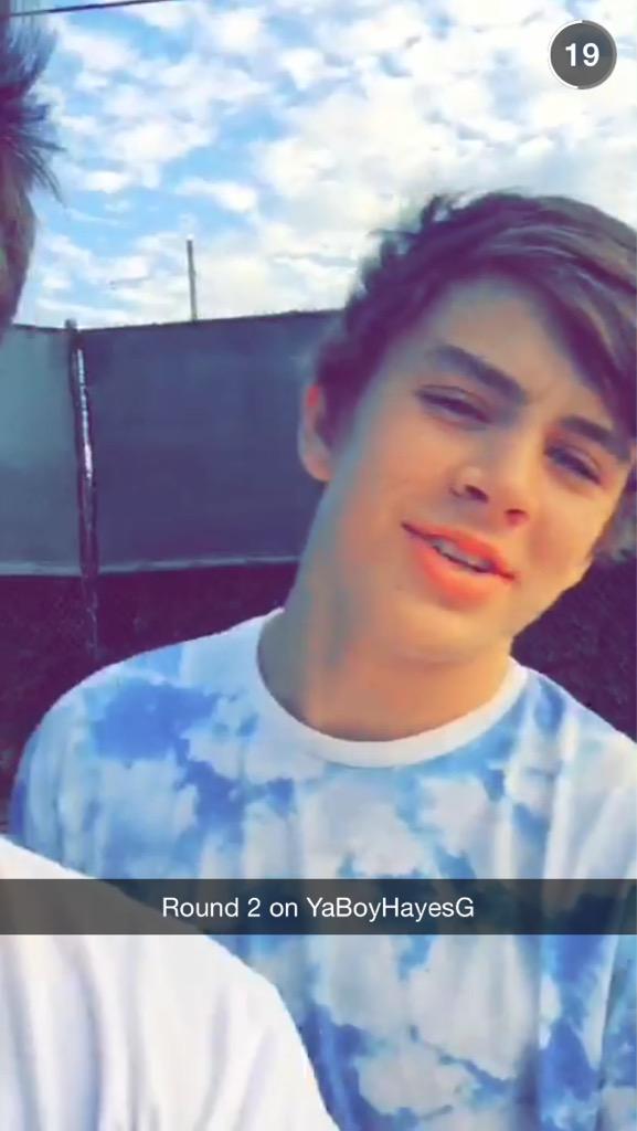 Hayes Grier Snapchat Thehayesgrier3 Dizkover