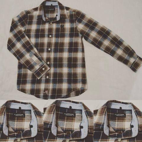 Flannel Shirt "female" size S fit M Price : 50.000