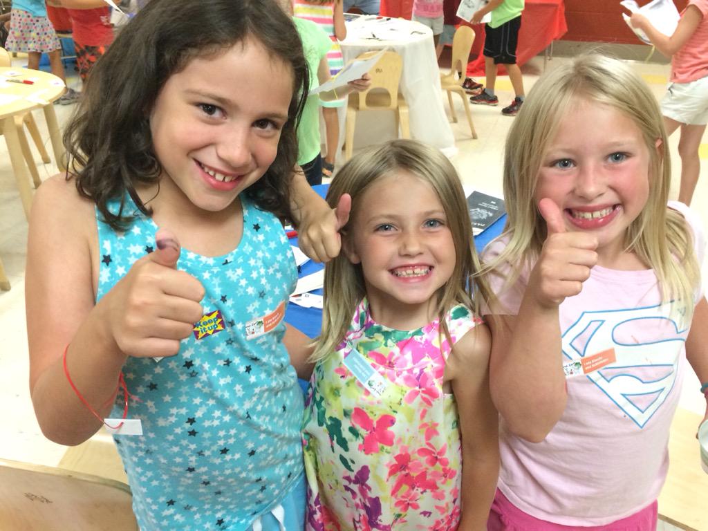 SLPKidsPlace's tweet photo. Kimchi turned out to be a hit with our veggie-loving Kids' Place kids. We earned a special award sticker for trying http://t.co/voTAXiEB51