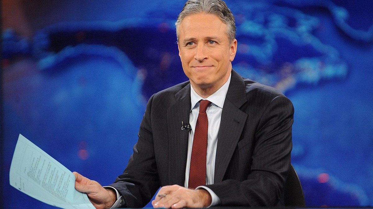Sportsnet's tweet photo. In honour of Jon Stewart's final episode of @TheDailyShow, watch his best sports moments: http://t.co/oUOtVm8Hl0 http://t.co/DeocOQ2lEf