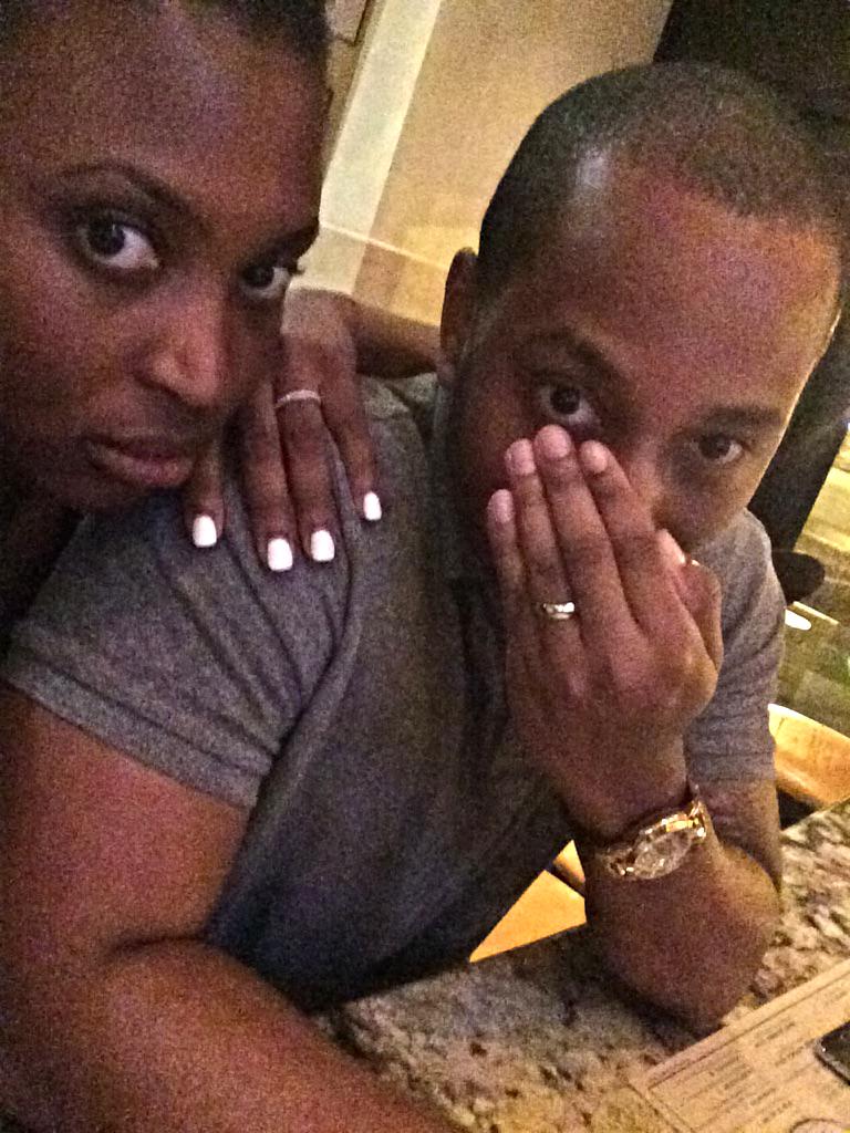 KishaAyana's tweet photo. Married couples be like: #FirstDateNight #MakeSureTheRingsShow http://t.co/2zmihOZOJN