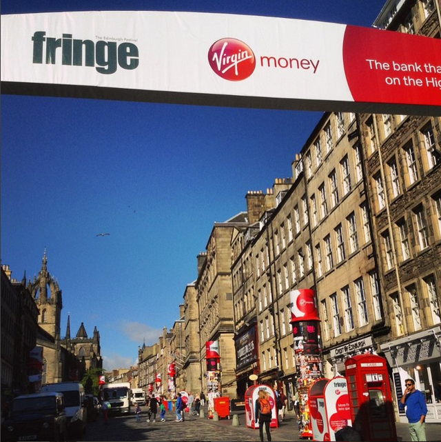 edfringe's tweet photo. WE HAVE LIFT-OFF! #edfringe, the biggest arts festival IN THE WORLD, has begun! http://t.co/eSMsIFIXHJ
