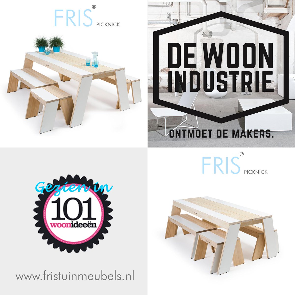 Vanaf september 2015 zijn de #design #meubels van <a href="/GebroedersBOSMA/">Gebroeders BOSMA</a> te bekijken bij de <a href="/DeWoonindustrie/">DeWoonindustrie</a>!