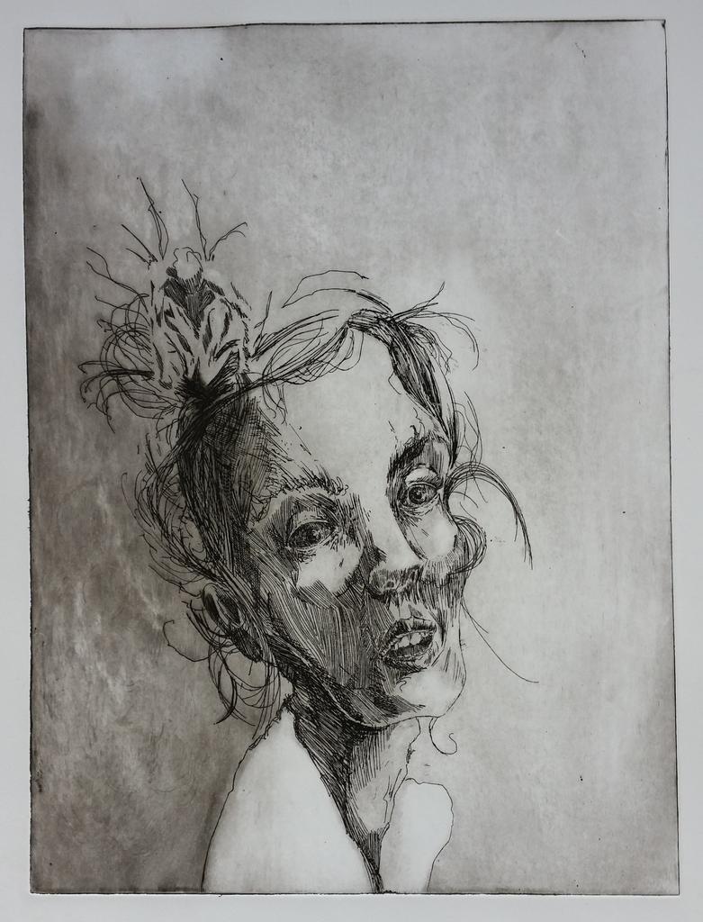 marcolivers's tweet photo. Le Revenant, etching. Quotes on baudelaire. #art #FineArts #etching #drawing http://t.co/lXlA5ZMbei