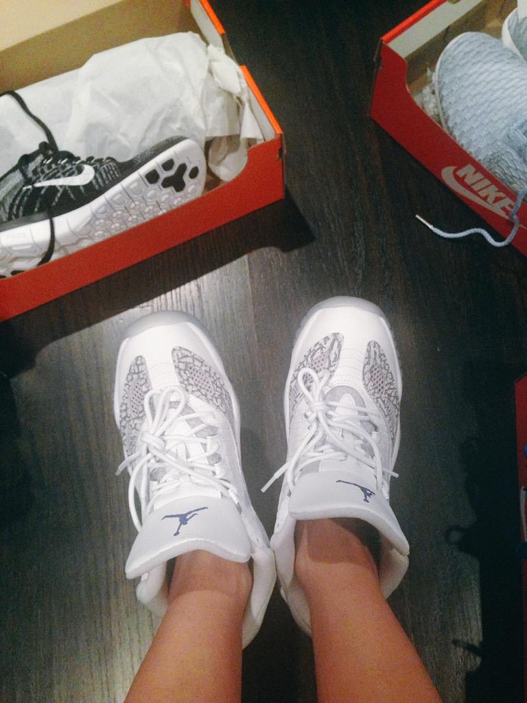 Thanks <a href="/Yg_Trece/">Paul George</a>!! Good call on the shoe game advice 😉