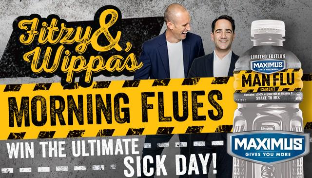 nova969's tweet photo. Score the ultimate sick day + $500 thanks to @FitzyandWippa &amp; @MaximusAust 

WIN >> http://t.co/FJ5eHiQpFr http://t.co/ULviy2KjFU