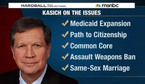Ohio RINO John Kasich compares enemies of ObamaCARE to ISIS