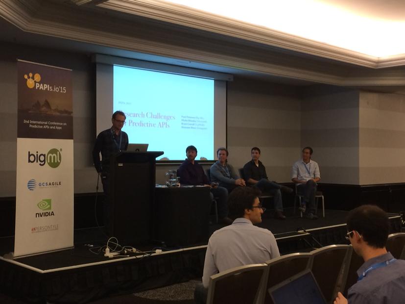 GCSAgile's tweet image. .@papisdotio closing it out with a panel of experts! &quot;Research Challenges of #PredictiveAPIs&quot; #papis