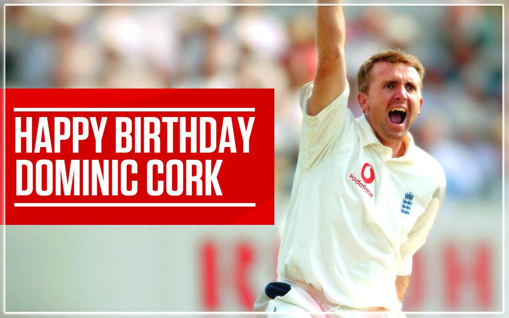 Happy Birthday to former England cricketer Dominic Cork. We hope you\re enjoying the today Corkie 