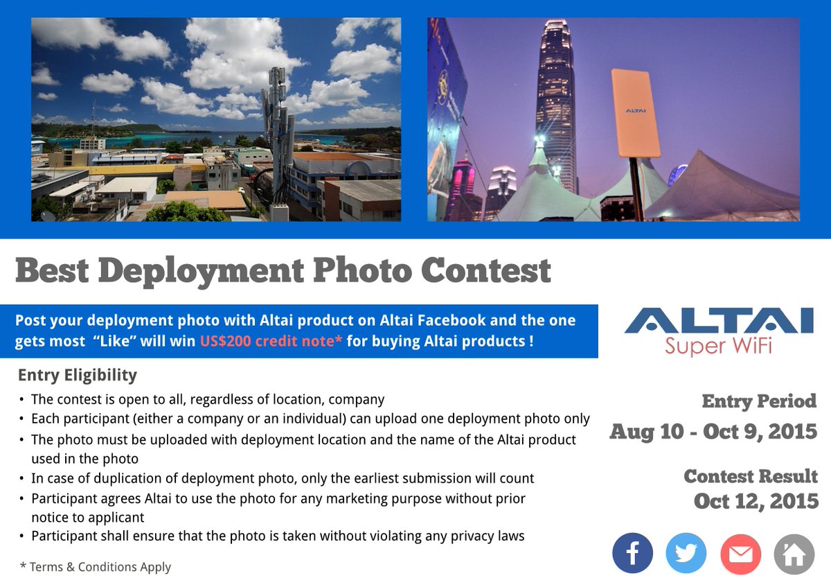 Altaitech's tweet photo. Altai Best Deployment Photo Contest.  Please visit https://t.co/0CIQtSU5xU for details. http://t.co/AgnSy8sp6B
