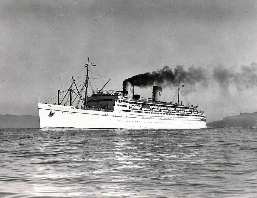 The S.S. Malolo in the 1930s.