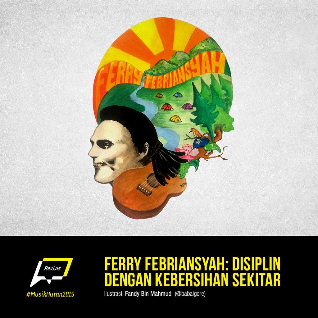 "Disiplin dengan Kebersihan Sekitar" wawancara Ferry Febriansyah untuk <a href="/musikhutan/">#MUSIKHUTAN2022</a> 2015: revi.us/ferry-febrians…