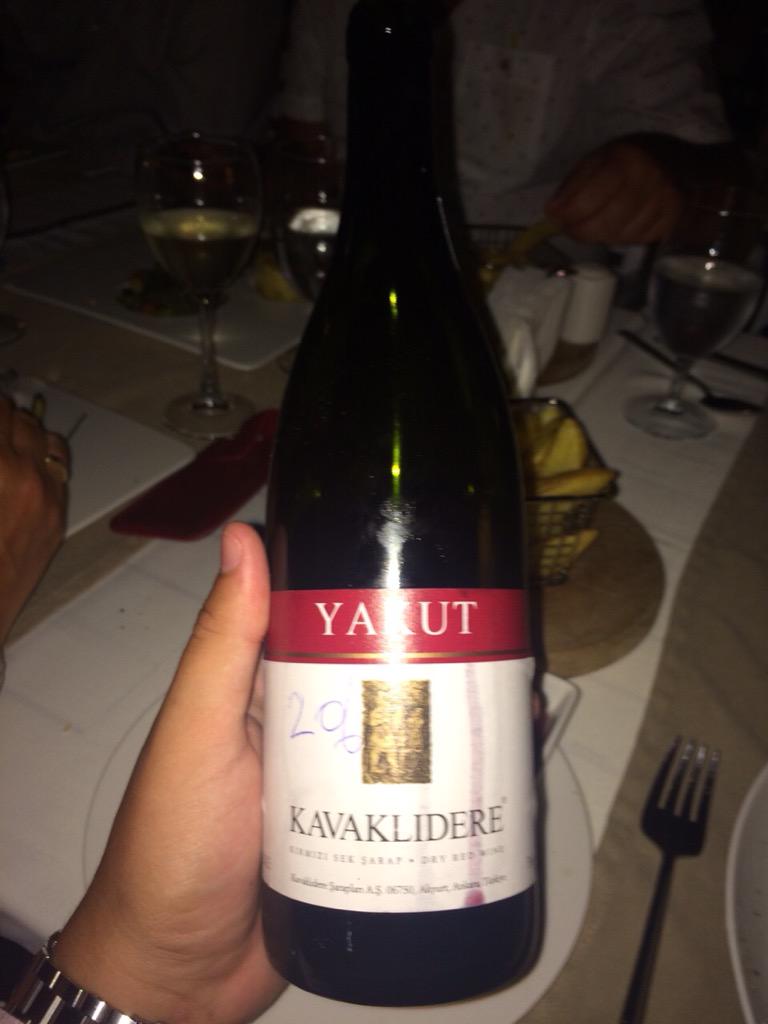 TheWineGuys1's tweet photo. Enjoyed a lovely meal on our penultimate evening in Turkey. Good food, nice wine, the usual for all #winelovers! http://t.co/aj59aX1FLk