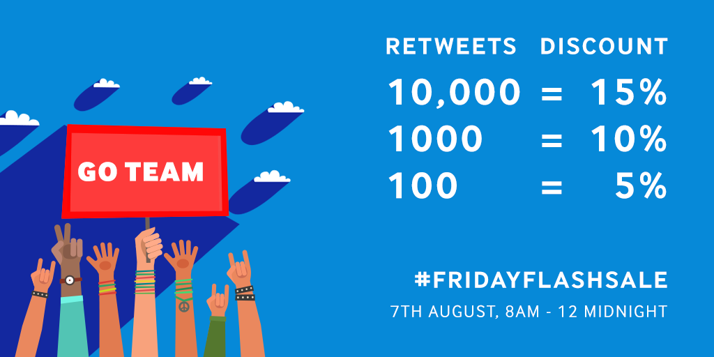 SamsungUK's tweet image. Ok, today’s the day. Start re-tweeting this #FridayFlashSale post &amp;amp; help make everyone’s day. spr.ly/6013B1Y0d