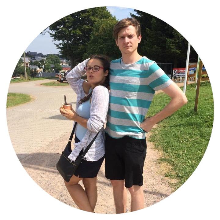 ZuzkaPriman's tweet photo. Altenberg s Eduardem. #justfun http://t.co/BGLLyuCrlK