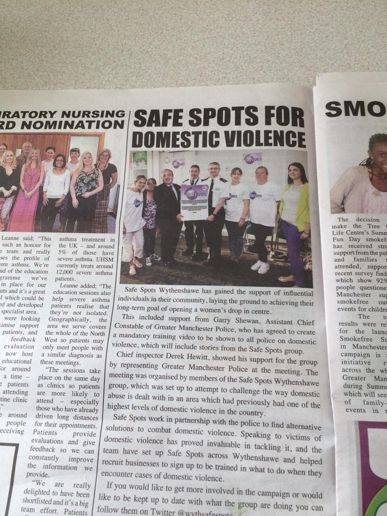 sarahjudge90's tweet photo. @WythSafespots look whos in the paper today :) @M4COnline http://t.co/KoqbfehNZQ
